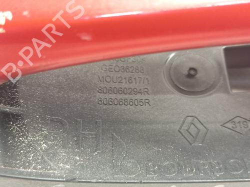 Front right exterior door handle RENAULT KADJAR (HA_, HL_)  | BP23502844C129 