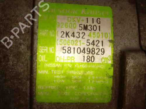AC compressor NISSAN X-TRAIL I (T30)  | BP13700480M34 