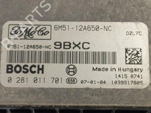 Engine control unit (ECU) FORD FOCUS C-MAX (DM2)  | BP26144013M57 
