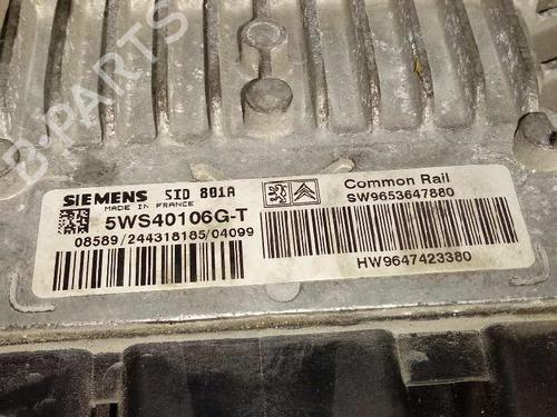 Engine control unit (ECU) CITROËN XSARA Coupe (N0) 2.0 HDI 90 | BP12656193M57 