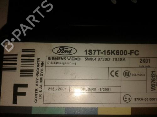 Electronic module FORD FOCUS I (DAW, DBW) 1.6 16V Flexifuel | BP16705370M83