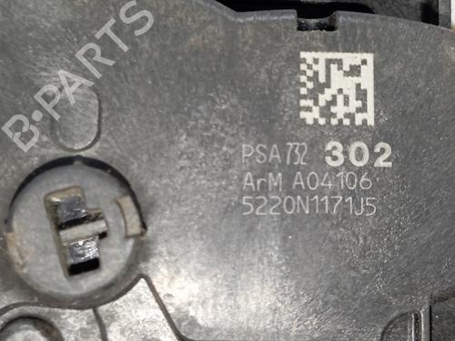 Rear left lock PEUGEOT 5008 (0U_, 0E_) 1.6 HDi | BP29586148C100 