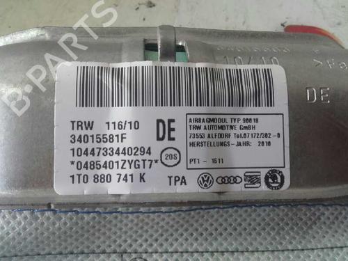 Left curtain airbag VW TOURAN (1T1, 1T2) 2.0 TDI 16V | BP12636053C11 