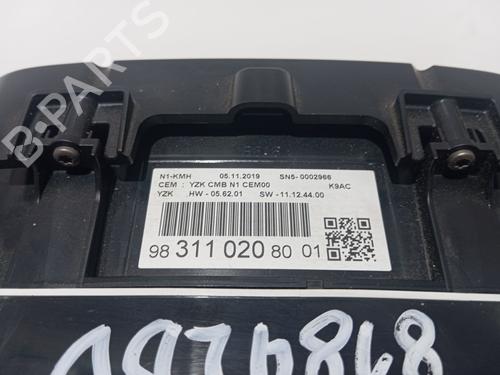 Instrument cluster CITROËN BERLINGO Box Body/MPV (K9)  | BP26652817C47 