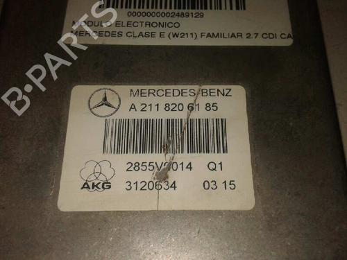 Electronic module MERCEDES-BENZ E-CLASS (W211) E 270 CDI (211.016) | BP16837819M83 