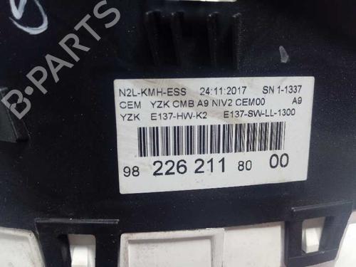 Instrument cluster PEUGEOT 208 I (CA_, CC_)  | BP12660999C47 