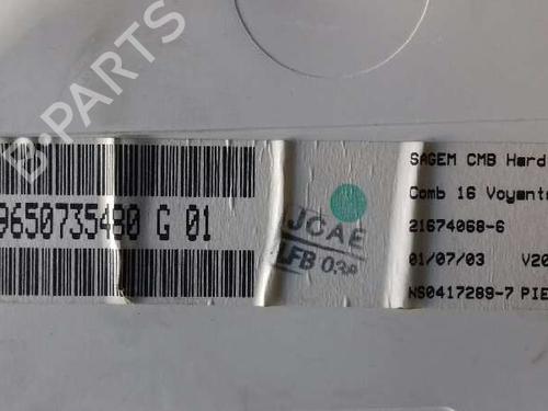 Instrument cluster CITROËN C3 I (FC_, FN_) 1.1 i | BP12643925C47 