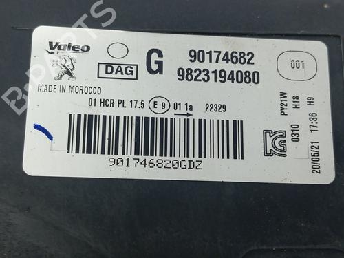 Left headlight PEUGEOT 208 I (CA_, CC_) 1.6 HDi | BP29270337C28 