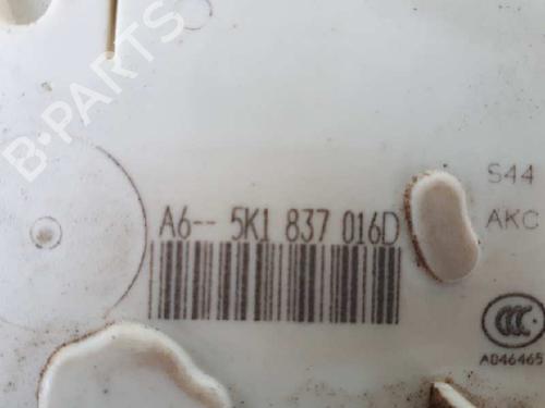 Front right lock VW GOLF VI (5K1)  | BP12644467C97 