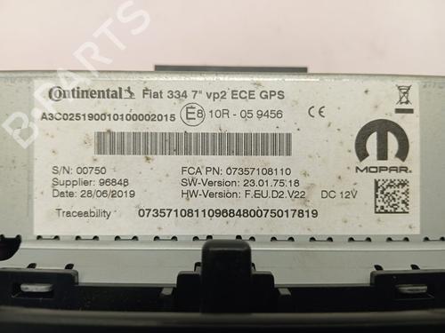 Display monitor FIAT 500X (334_)  | BP28026665C48 
