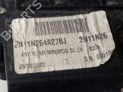 Rear left lock FORD FUSION (JU_) 1.4 | BP12838482C100 