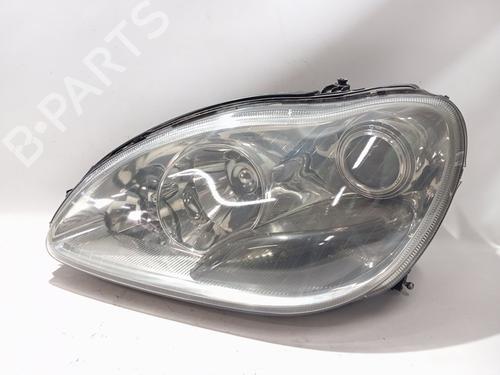 Used Left headlight MERCEDES-BENZ S-CLASS (W220, V220) S 320 CDI (220.025, 220.125) (204 hp) 28541062
