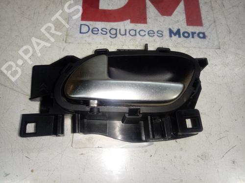 Used Rear left interior door handle PEUGEOT 208 I (CA_, CC_) 1.6 HDi / BlueHDi 75 (75 hp) 12841528