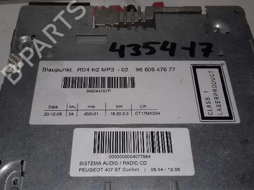 Radio PEUGEOT 407 (6D_)  | BP12643692E6 