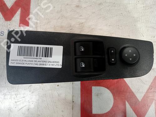 Used Left front window switch FIAT GRANDE PUNTO (199_) [2005-2025]  12674228