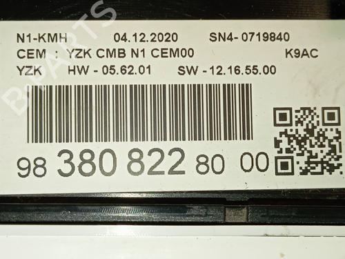 Instrument cluster CITROËN BERLINGO MULTISPACE (B9) | BP37019530C47 - Image 4