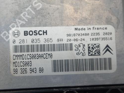 Engine control unit (ECU) CITROËN BERLINGO (ER_, EC_) | BP35931810M57 - Image 4
