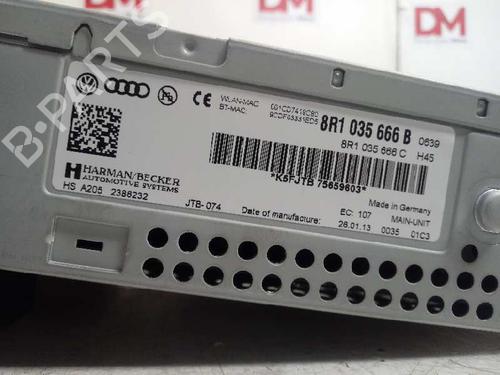 Radio AUDI Q5 (8RB) 2.0 TDI quattro | BP12667196E6 