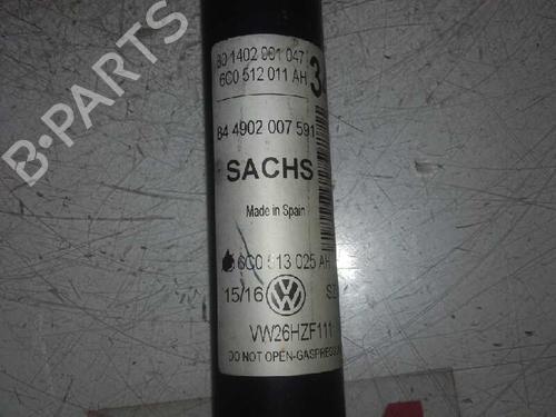 Left rear shock absorber VW POLO V (6R1, 6C1)  | BP12649036M18 