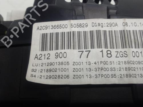 Instrument cluster MERCEDES-BENZ E-CLASS (W212) E 350 BlueTEC (212.026) | BP15852500C47 