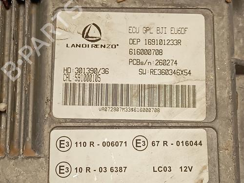 Engine control unit (ECU) DACIA SANDERO III  | BP22704735M57 