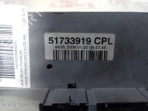 Fuse box LANCIA YPSILON (843_) 1.3 D Multijet (843.AXE11, 843.AXE1A) | BP12669753E1 