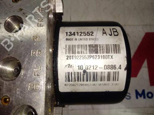 ABS pump OPEL ZAFIRA TOURER C (P12) 2.0 CDTi (75) | BP12667856M43