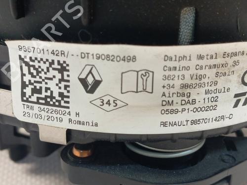 Passenger airbag DACIA DOKKER MPV (KE_) | BP30914313C10