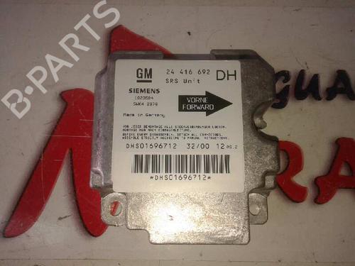 Kollisjonspute styreenhet OPEL CORSA B (S93) 1.7 D (F08, F68, M68) (60 hp) 16916177
