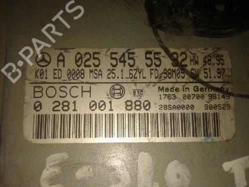 Engine control unit (ECU) MERCEDES-BENZ E-CLASS (W210) E 300 Turbo-D (210.025) | BP12677578M57 