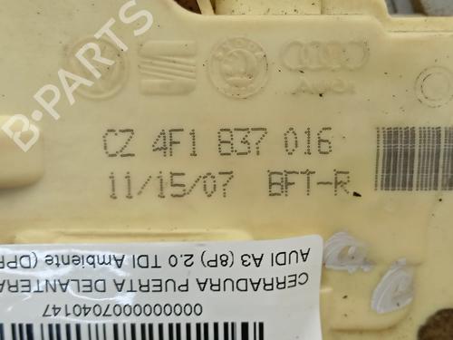 Front right lock AUDI A3 (8P1) 2.0 TDI 16V | BP22568336C97 