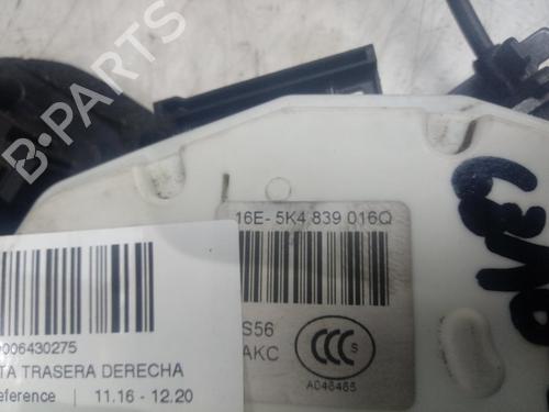 Rear right lock SEAT LEON (5F1)  | BP12673542C99 