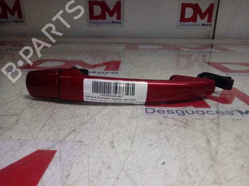 Used Rear left exterior door handle PEUGEOT 308 SW I (4E_, 4H_) 1.6 HDi (109 hp) 15231268