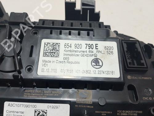 Instrument cluster SKODA SCALA (NW1)  | BP29716987C47 