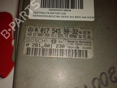 Engine control unit (ECU) MERCEDES-BENZ E-CLASS (W210) E 300 Turbo-D (210.025) | BP12636536M57 