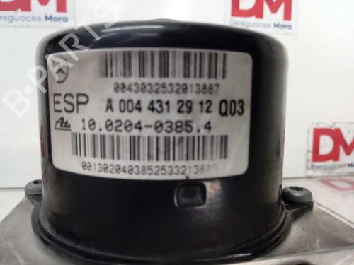 ABS pump MERCEDES-BENZ C-CLASS (W203) C 220 CDI (203.006, 203.008) | BP12659127M43 