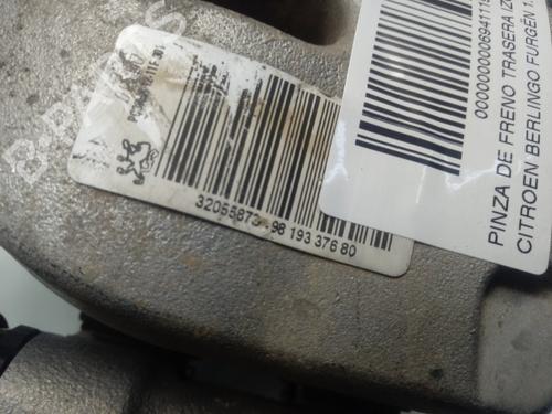 Left rear brake caliper PEUGEOT PARTNER Tepee  | BP18830229M107 