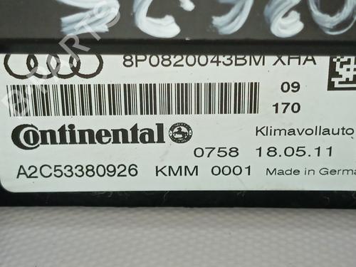 Climate control AUDI A3 (8P1) | BP37609325I5 - Image 4