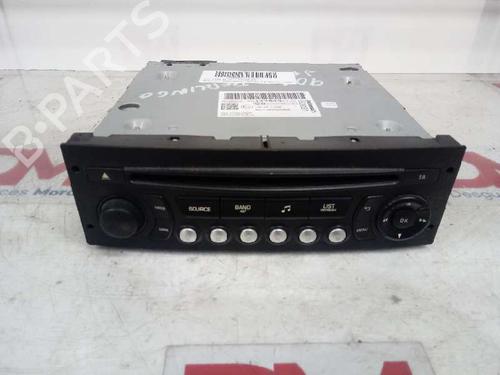 Radio CITROËN BERLINGO MULTISPACE (B9) 1.6 HDi 75 / BlueHDi 75 (75 hp) 12655487