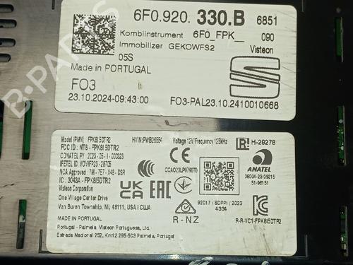 Instrument cluster SEAT ARONA (KJ7, KJP) 1.0 TSI | BP39746281C47 - Image 3