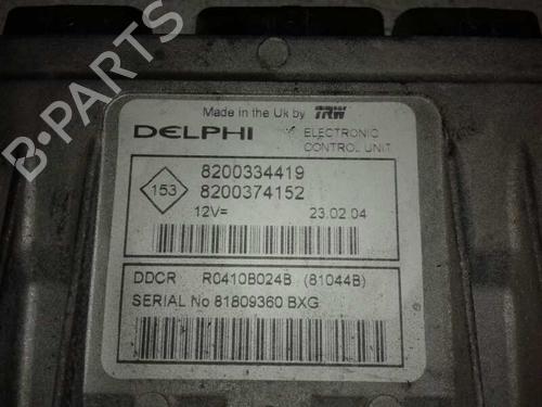 Engine control unit (ECU) RENAULT MEGANE II (BM0/1_, CM0/1_) 1.5 dCi (BM0F, BM0T, BM2B, CM0F, CM0T) | BP12645655M57 