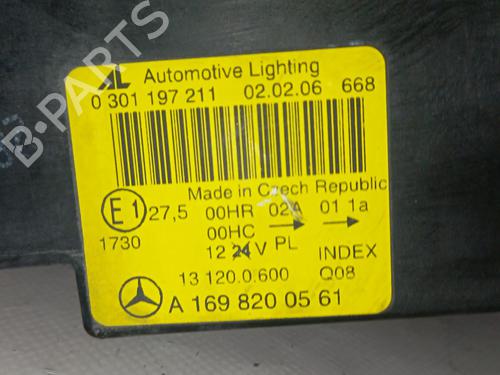 Left headlight MERCEDES-BENZ A-CLASS (W169) A 180 CDI (169.007, 169.307) | BP37260626C28 - Image 5