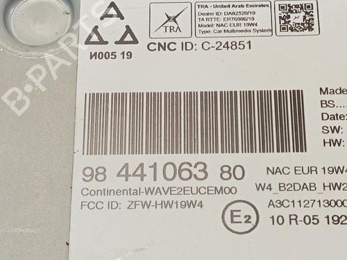 Radio PEUGEOT 208 II (UB_, UP_, UW_, UJ_)  | BP22334726E6 