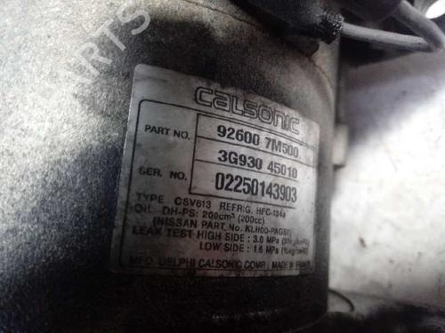 AC compressor NISSAN ALMERA II (N16) 2.2 Di | BP12657174M34 