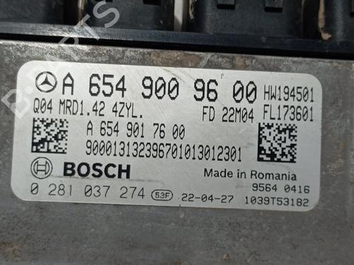 Engine control unit (ECU) MERCEDES-BENZ B-CLASS Sports Tourer (W247) B 200 d 4-matic (247.013) | BP28503021M57 