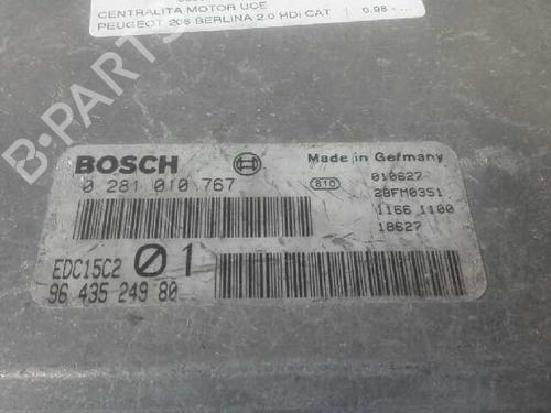 Engine control unit (ECU) PEUGEOT 206 Hatchback (2A/C) 2.0 HDI 90 | BP12645547M57 