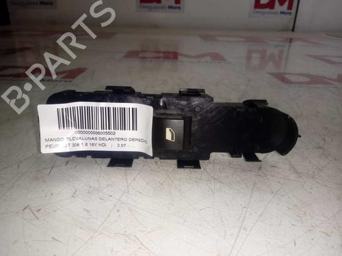 Used Right front window switch PEUGEOT 308 I (4A_, 4C_) 1.6 HDi (90 hp) 16985743