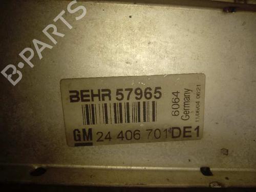Intercooler OPEL ZAFIRA A MPV (T98)  | BP12655751M30 