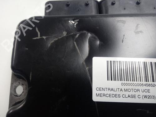 Engine control unit (ECU) MERCEDES-BENZ C-CLASS (W203) C 200 Kompressor (203.042) | BP13698984M57 