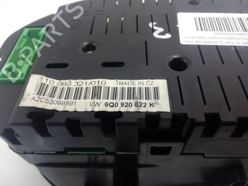 Instrument cluster VW POLO IV (9N_, 9A_) 1.4 TDI | BP12675877C47 